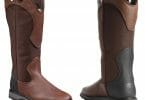 LaCrosse Snake Country Western Snakeproof Cowboy Boots. Detailed images of side and rear of boots