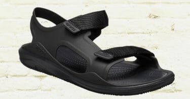 Crocs swiftwater expedition sandal with hard plastic foot protection