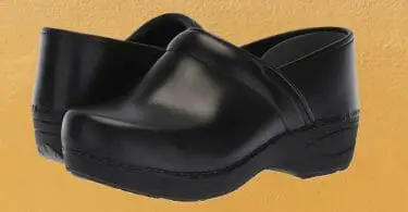 Pair of Dansko XP 2.0 non-slip clogs for chefs and kitchen work
