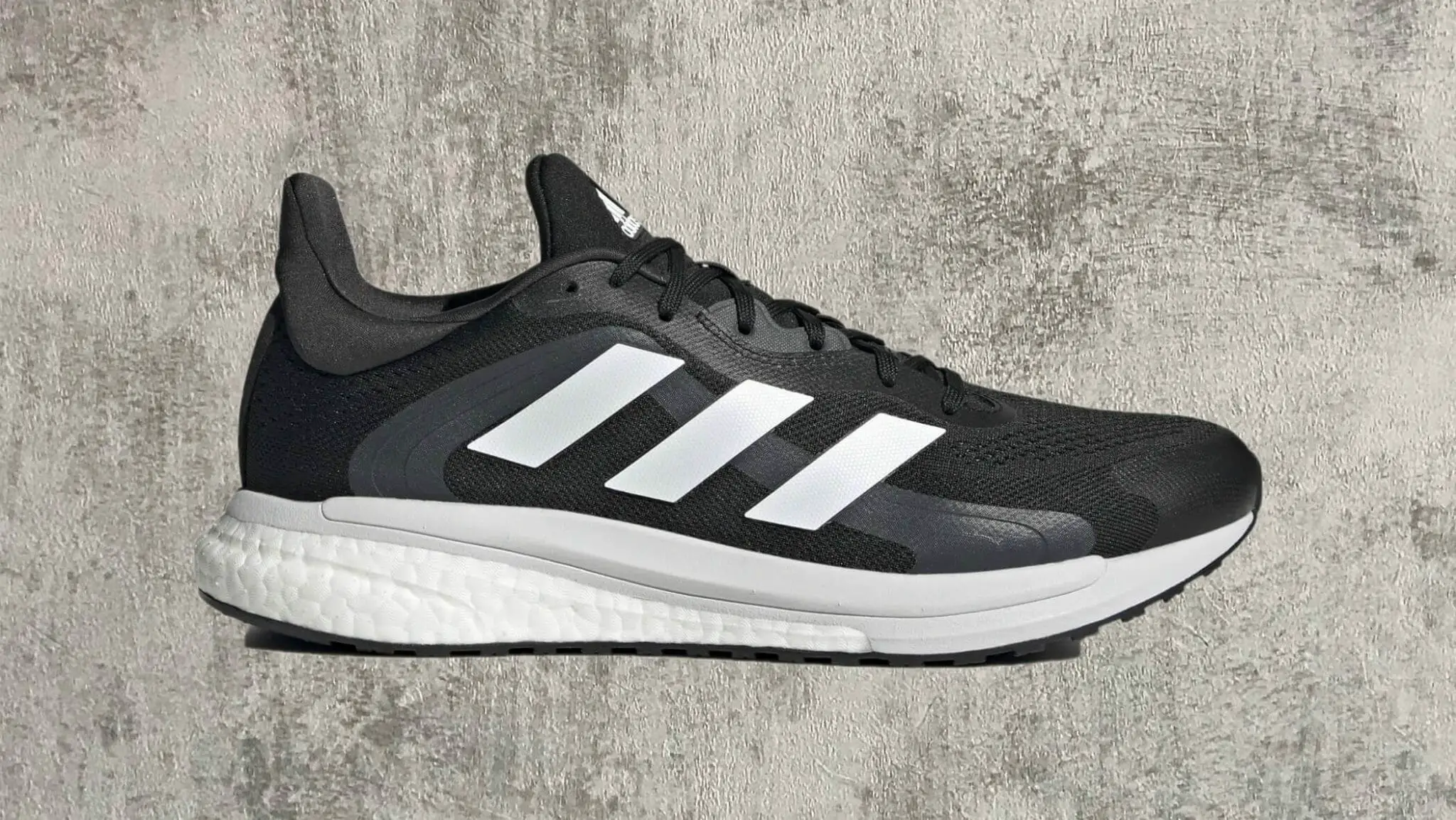 adidas Solarglide 4 stability and motion control shoe for fallen arches.